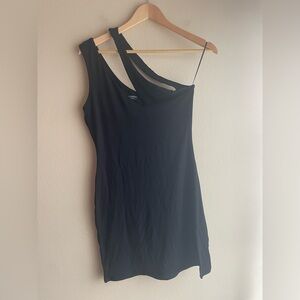 New Naked Wardrobe Women Black Mini Dress Size XL